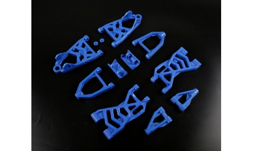 Nylon HD Control Arm Set Blue | Rovan Sports